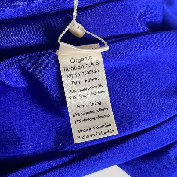 BAOBAB Cale Bead Embellished Cassiopea Blue Maxi Dress Size XS - Picture 9 of 9